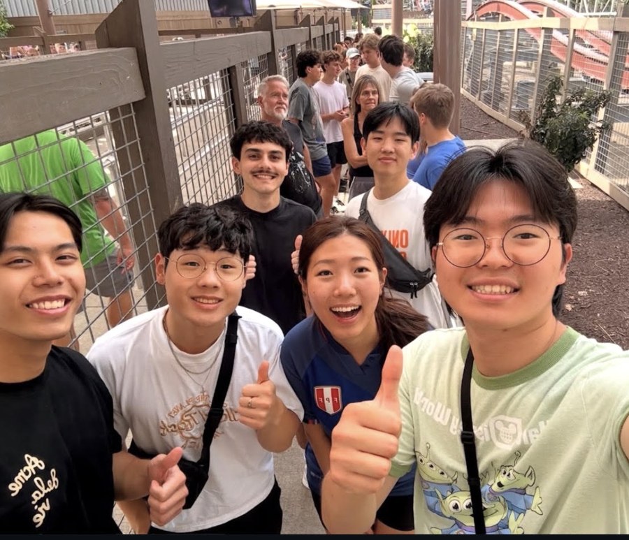 Sungmin Jung with team members